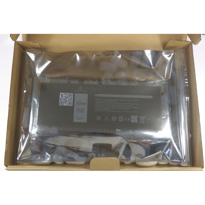 Bateria do Dell GJKNX 5480 5580 5280 4-Cell 68Wh