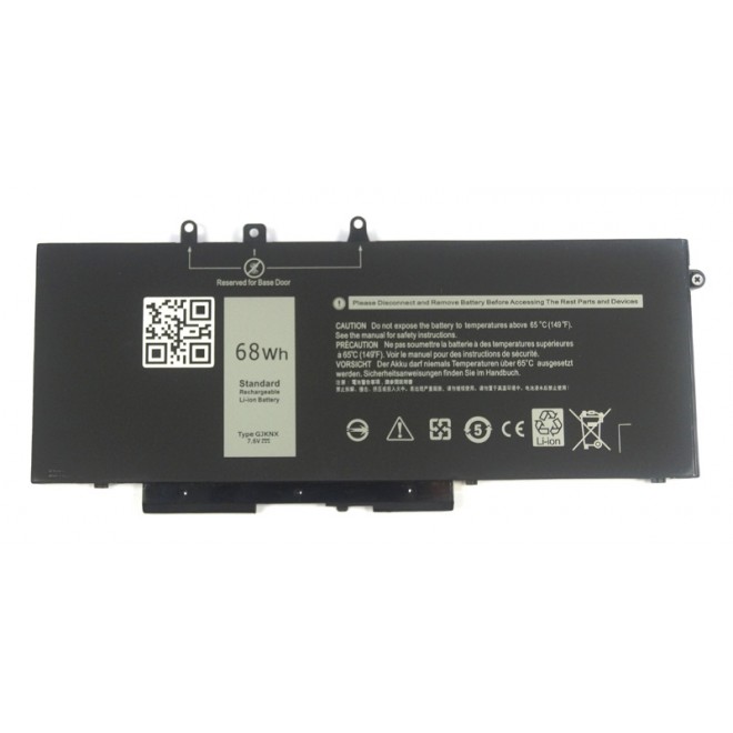 Bateria do Dell GJKNX 5480 5580 5280 4-Cell 68Wh