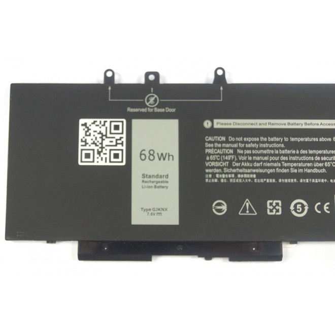 Bateria do Dell GJKNX 5480 5580 5280 4-Cell 68Wh